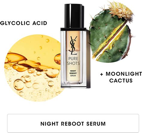 ysl pure shots night reboot serum review female daily